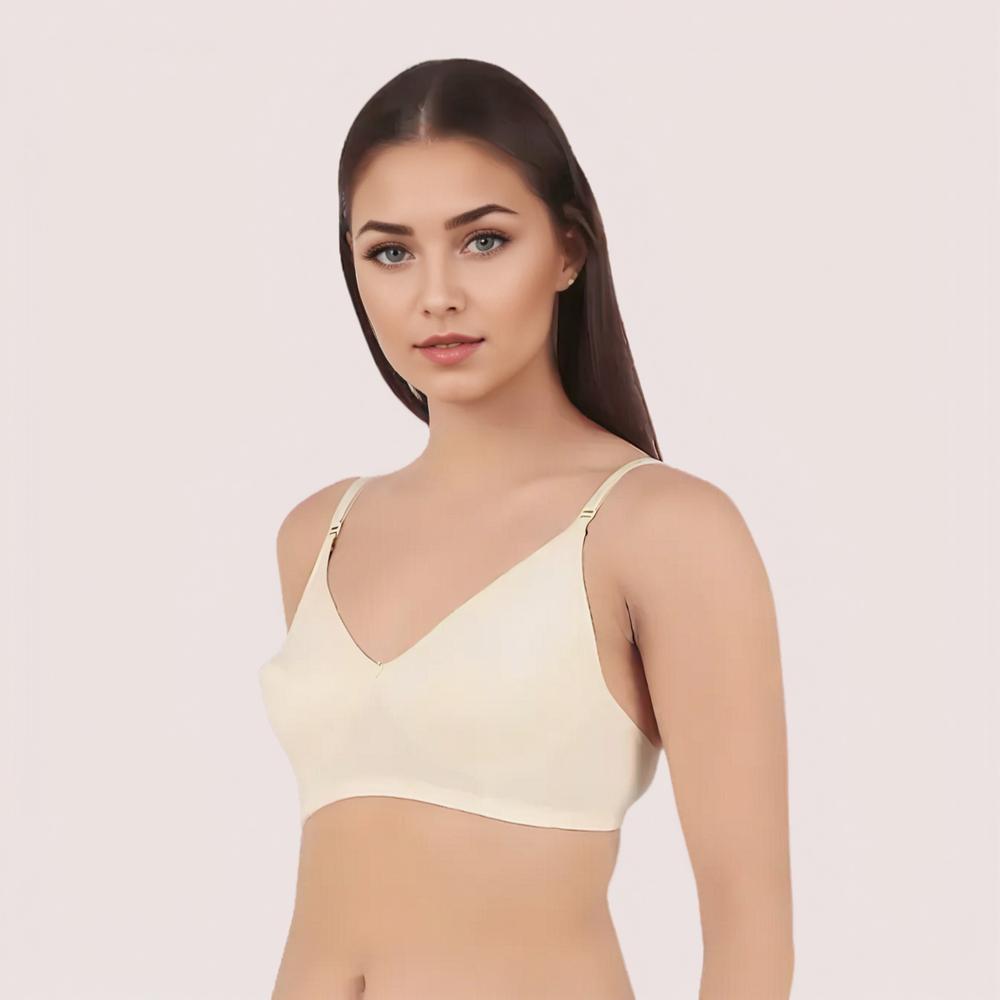 SummerHug Cotton Hosiery Bra – 3 Pack