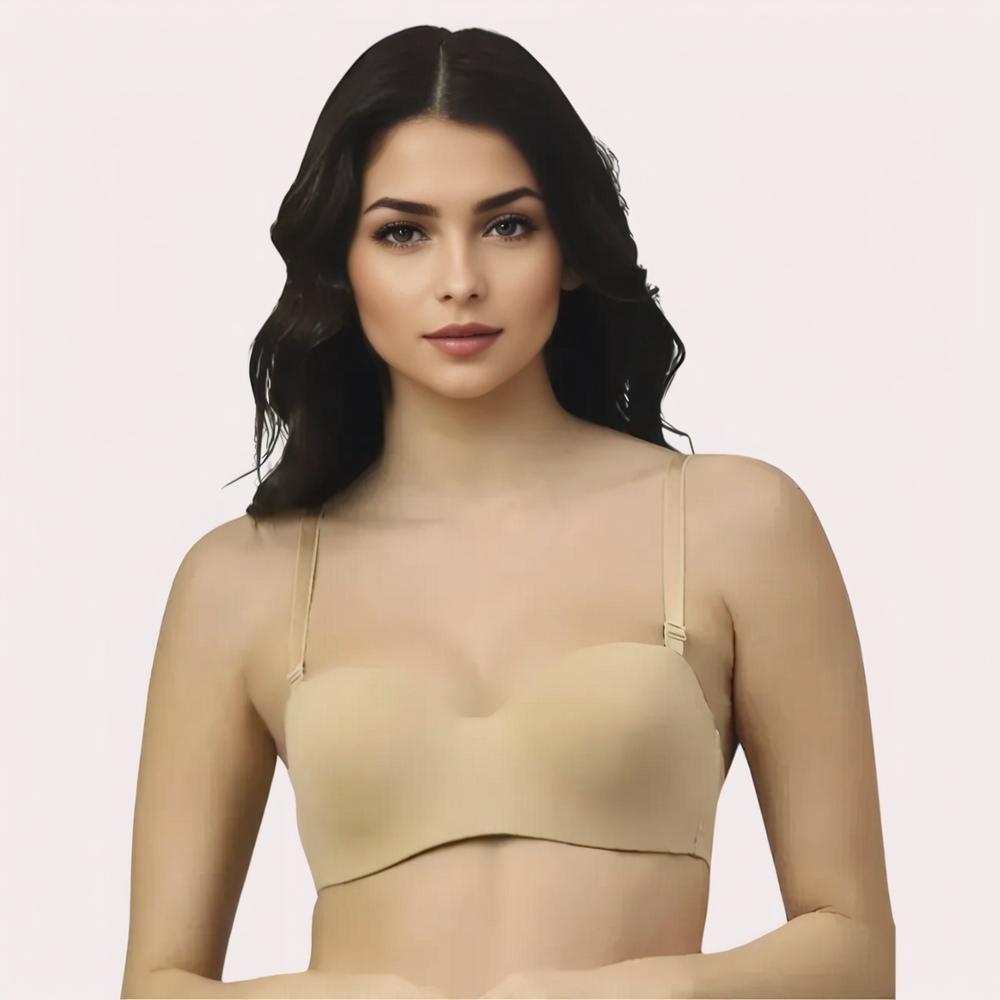 FD Demi Bra + Free Seamless Panty -  Lift, Comfort &amp; Perfect Fit